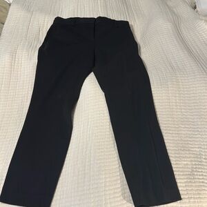 Express black columnist ankle pants with stretch